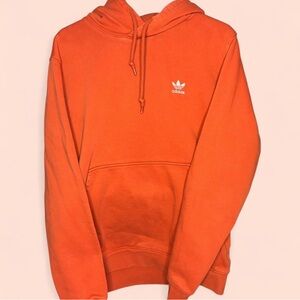 Adidas Men's Vibrant Orange Hoodie